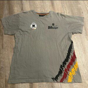 Bitburger germany deutscher fussball-bund shirt Large